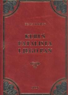 Okładka książki Kubuś Fatalista i jego Pan skóra tw. oprawa GREG