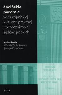 Okładka książki Łacińskie paremie