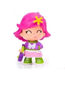 Opakowanie Laleczka Pinypon różowa z  kwiatkiem