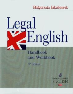 Okładka książki Legal English Handbook and Workbook