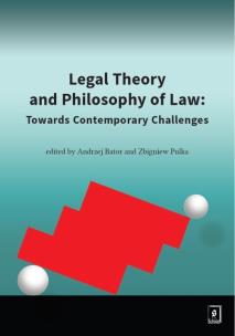Okładka książki Legal Theory and Philosophy of Law