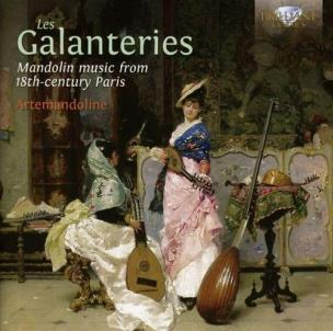 Okładka książki Les Galanteries: Mandolin music from 18th century Paris