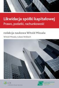Okładka książki Likwidacja spółki kapitałowej