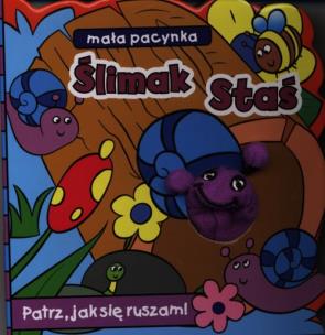 Okładka książki Mała pacynka - Ślimak Staś