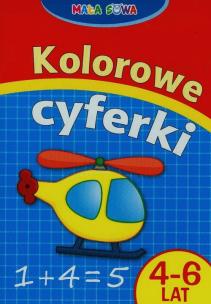 Okładka książki Mała sowa. Kolorowe cyferki 4-6 latka