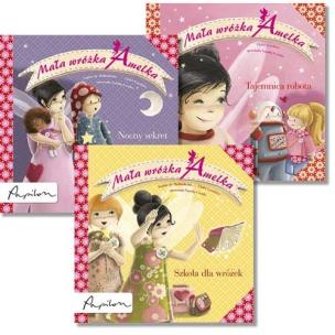 Okładka książki Mała wróżka Amelka Nocne/Szkoła/Tajemnica pakiet