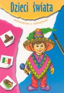 Okładka książki Malowanki - Dzieci świata