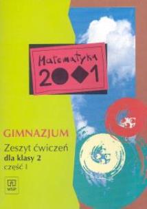 Opakowanie Matematyka 2001 2 Zeszyt ćwiczeń Część 1