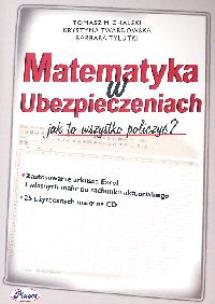 Okładka książki Matematyka w ubezpieczeniach z płytą CD