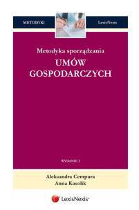 Okładka książki Metodyka sporządzania umów gospodarczych