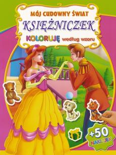 Okładka książki Mój cudowny świat księżniczek - różowa