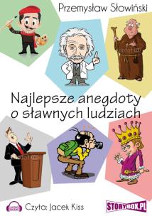 Okładka książki Najlepsze anegdoty o sławnych ludziach - Audiobook