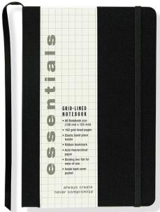 Opakowanie Notatnik Ess czarny mały kratka