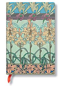 Opakowanie Notatnik Tiger Lily  w linię Midi