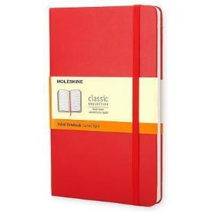 Opakowanie Notes Moleskine Classic L w linie czerwony