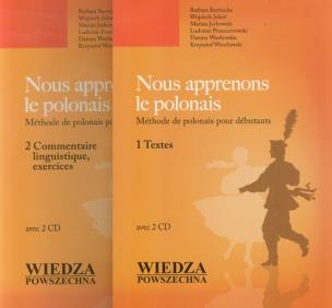 Okładka książki Nous apprenons le polonais + 2 CD