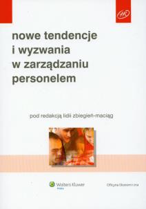Okładka książki Nowe tendencje i wyzwania w zarządzaniu personelem