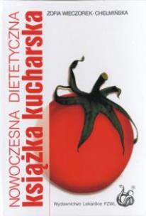 Okładka książki Nowoczesna dietetyczna książka kucharska PZWL