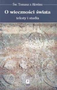 Opakowanie O wieczności świata Teksty i studia