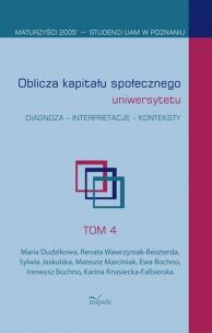 Okładka książki Oblicza kapitału społecznego uniwersytetu