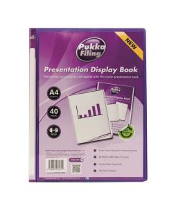 Opakowanie Ofertówka Panorama PP A4 40 kosz Fiolet