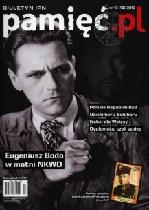 Opakowanie Pamięć.pl Biuletyn IPN 2013/10/19