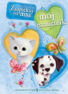 Okładka książki Pamiętnik Maksio przypinka Pakiet