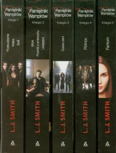 Okładka książki Pamiętniki Wampirów księga 1-5 filmowa