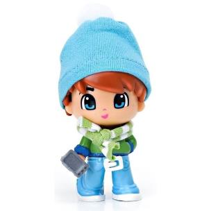 Opakowanie Pinypon Laleczka zimowa brązowy