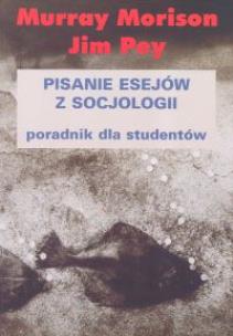 Okładka książki Pisanie esejów z socjologii