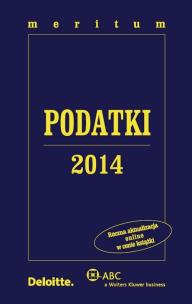 Okładka książki Podatki 2014 Meritum