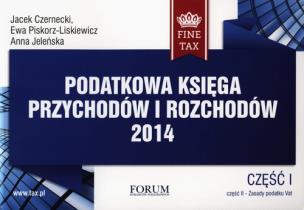 Okładka książki Podatkowa księga przychodów i rozchodów 2014