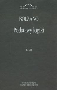 Okładka książki Podstawy logiki t.2