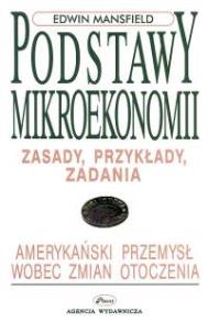 Okładka książki Podstawy mikroekonomii Zasady, przykłady, zadania