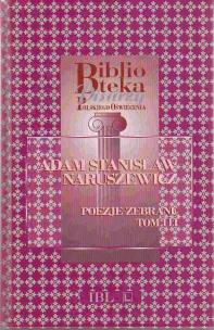 Okładka książki Poezje zebrane tom 3