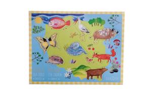 Okładka książki Polska dla dzieci - Zwierzęta