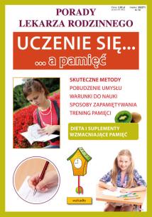 Okładka książki Porady lek. rodzinnego. Uczenie się... a pamięć