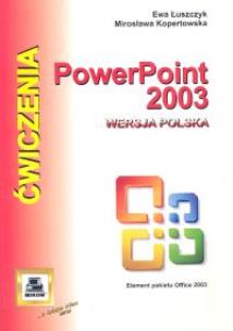 Okładka książki PowerPoint 2003 wersja polska Ćwiczenia z