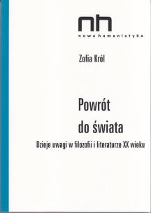 Okładka książki Powrót do świata