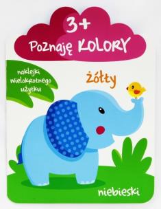 Okładka książki Poznaję kolory 3+