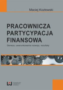 Okładka książki Pracownicza partycypacja finansowa
