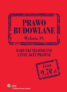 Okładka książki Prawo budowlane