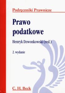 Okładka książki Prawo podatkowe