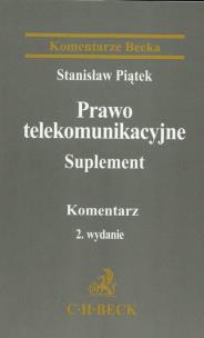 Okładka książki Prawo telekomunikacyjne Suplement