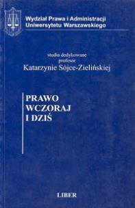 Opakowanie Prawo wczoraj i dziś