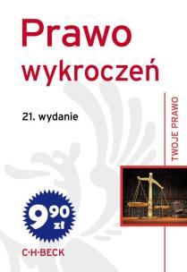 Okładka książki Prawo wykroczeń