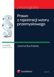Okładka książki Prawo z rejestracji wzoru przemysłowego