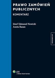 Okładka książki Prawo zamówień publicznych Komentarz