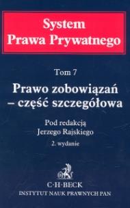 Okładka książki Prawo zobowiązań Tom 7