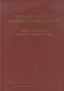 Okładka książki Problemy wymiaru sprawiedliwości karnej